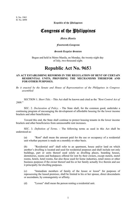 REPUBLIC ACT NO. 9653 : PHILIPPINE LAWS, STATUTES .